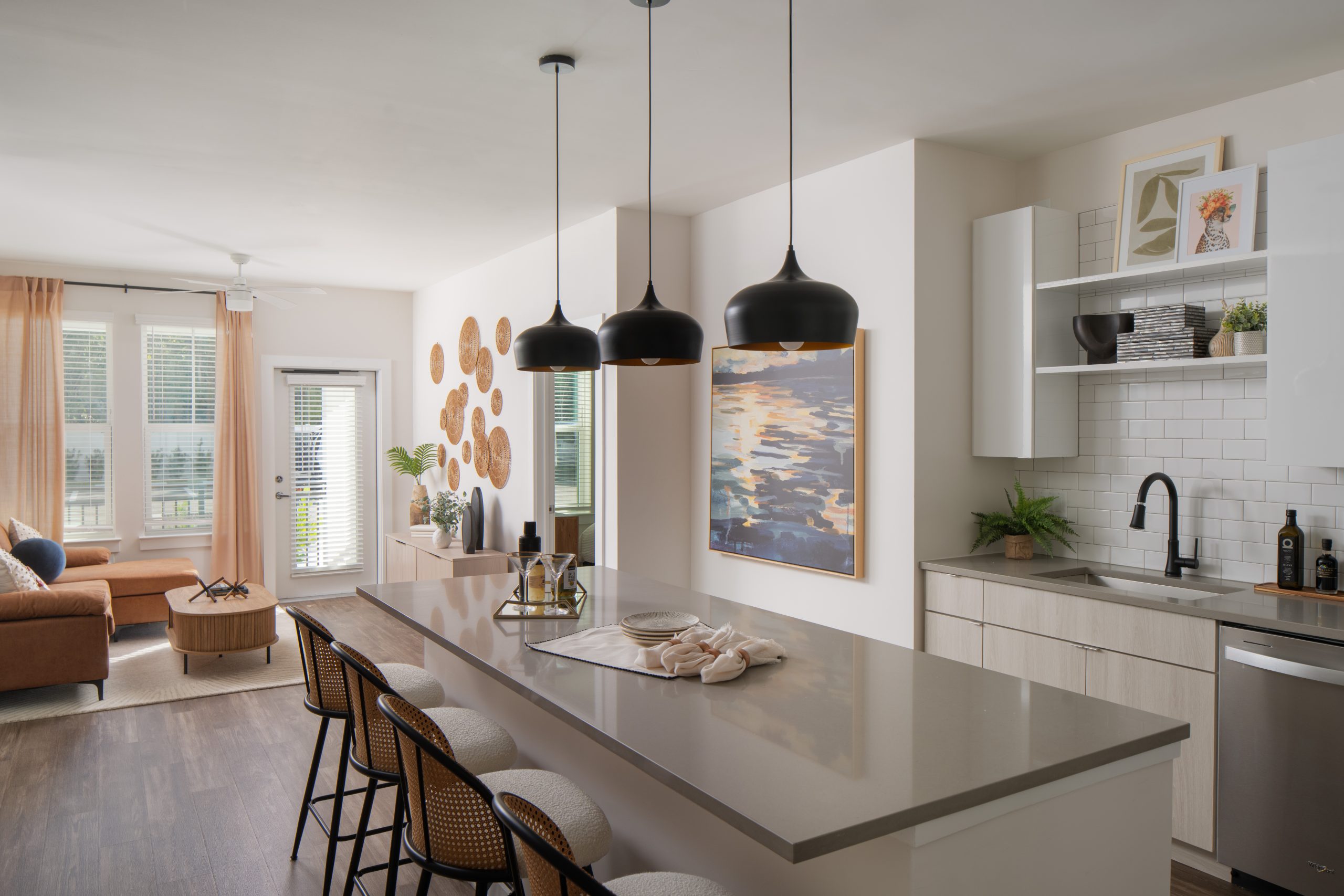 Two bedroom model apartment at Alton Osprey